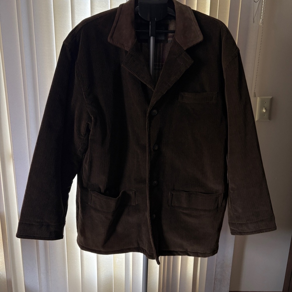 Van Heusen Coat, Men’s Size M, Corduroy
